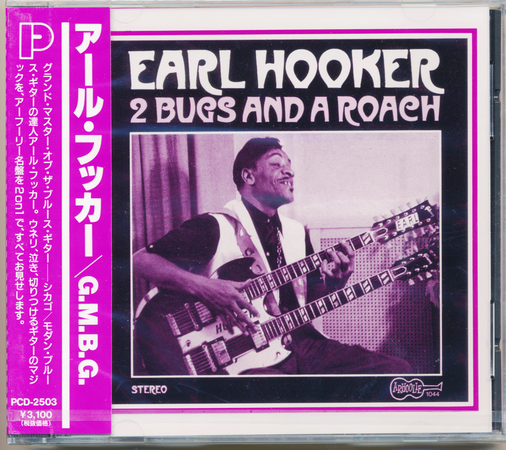 Earl Hooker 2 Bugs And A Roach P Vine Cd 2503 Down Home Music Store